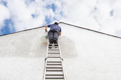 Peinture extérieure à Coudehard — façades et ravalement